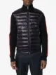 Moncler tricot panelled padded jacket