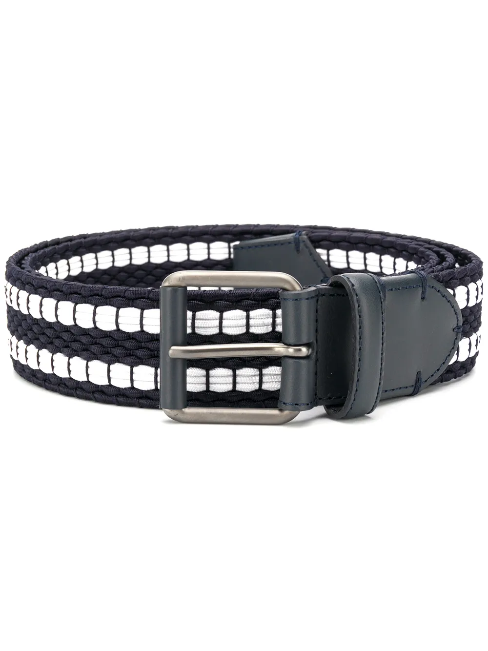 фото Ermenegildo zegna stripe-edge woven belt