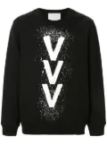 Ports V triple-V print sweatshirt - Black