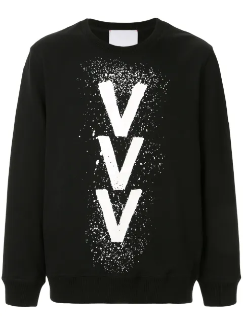 Ports V triple-V print sweatshirt