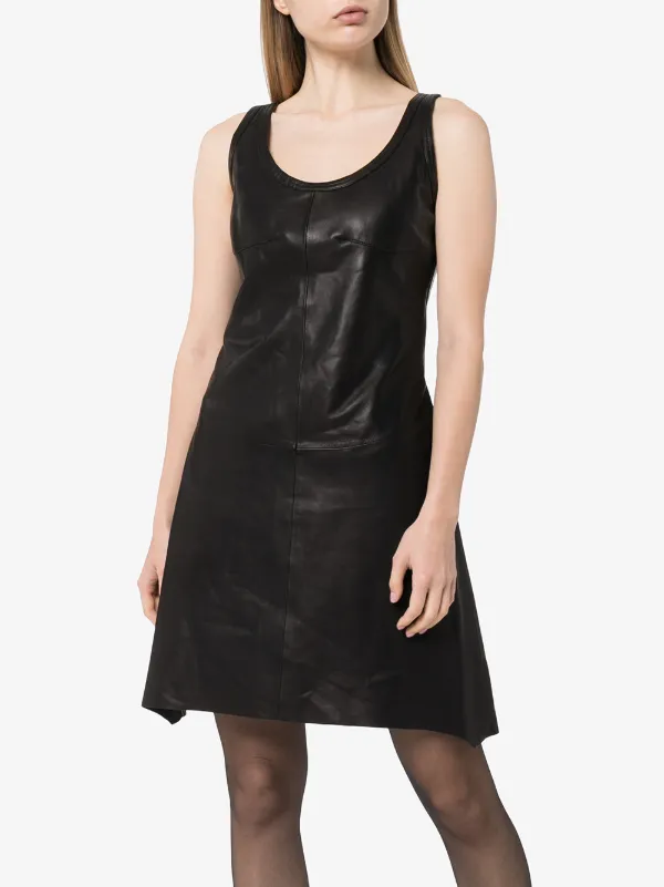 Helmut Lang レザー ノースリーブ ドレス 通販 - FARFETCH
