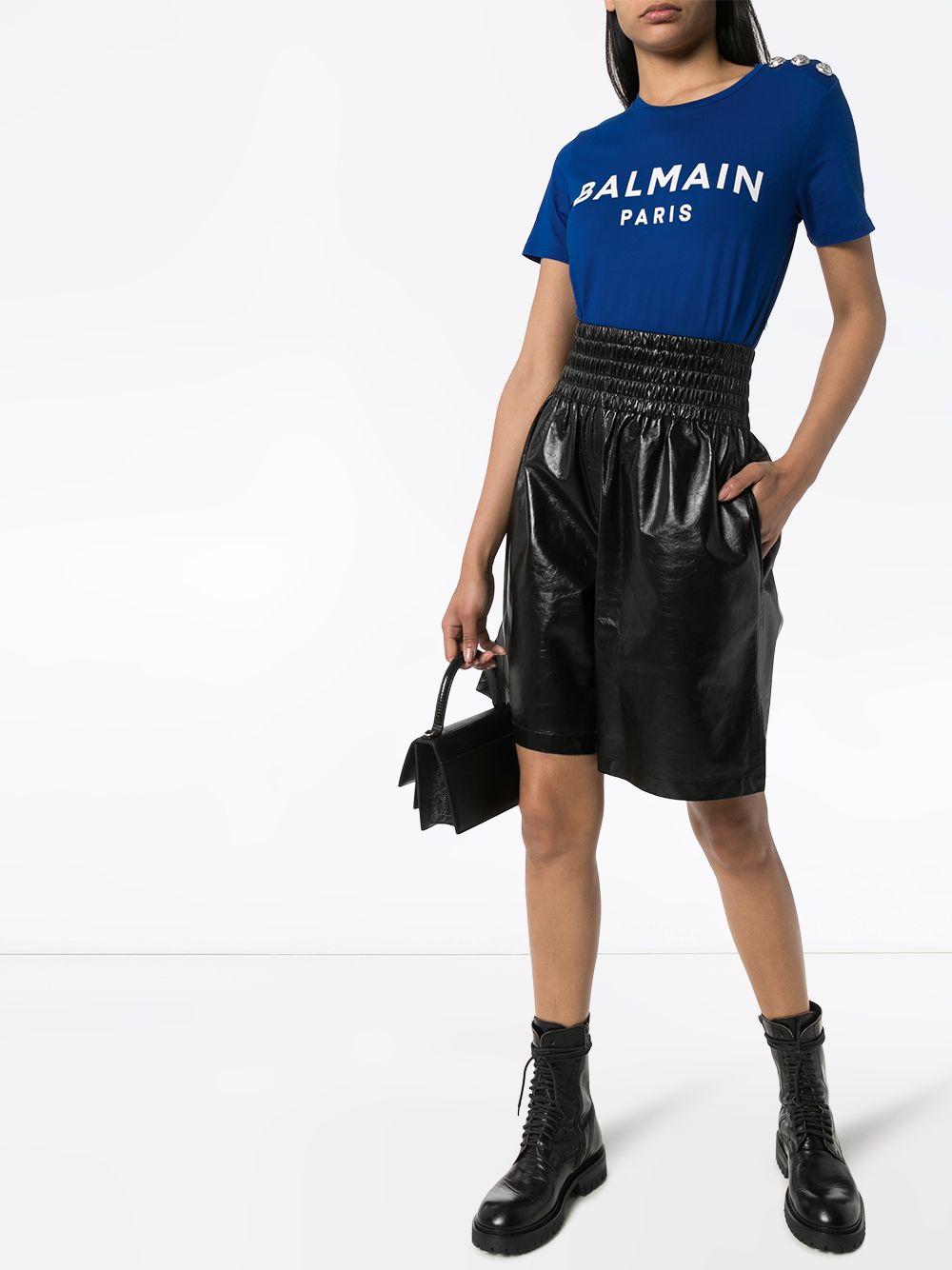 фото Balmain футболка с логотипом