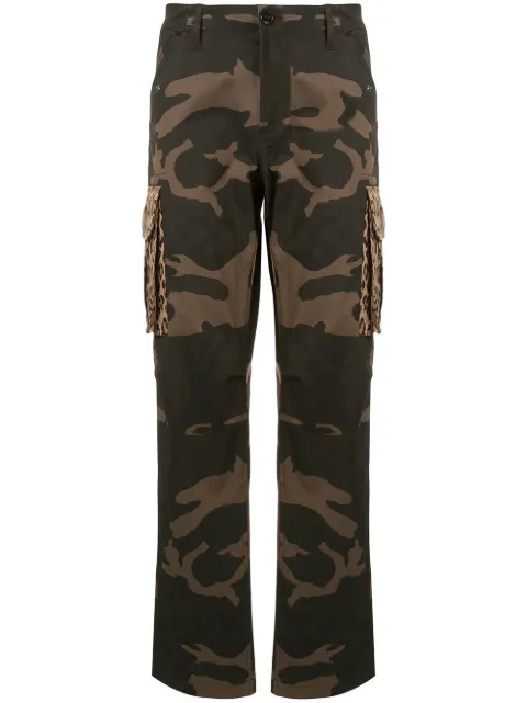Ports V camouflage cargo trousers