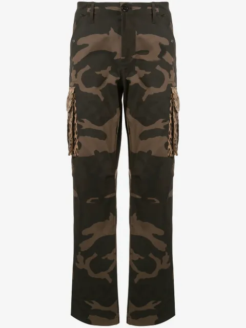 Ports V camouflage cargo trousers