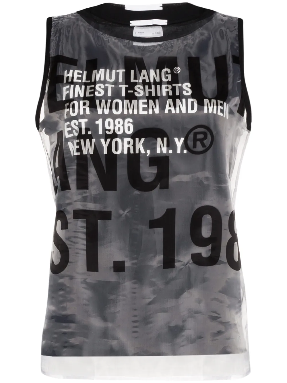 Helmut Lang Logo-Print T-Shirt Ss20 | Farfetch.com