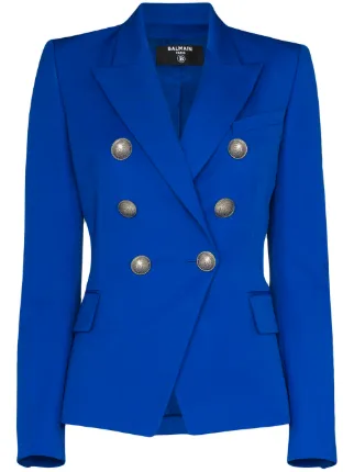farfetch balmain blazer