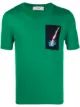 Image 1 of Pringle of Scotland Diver embroidered T-shirt