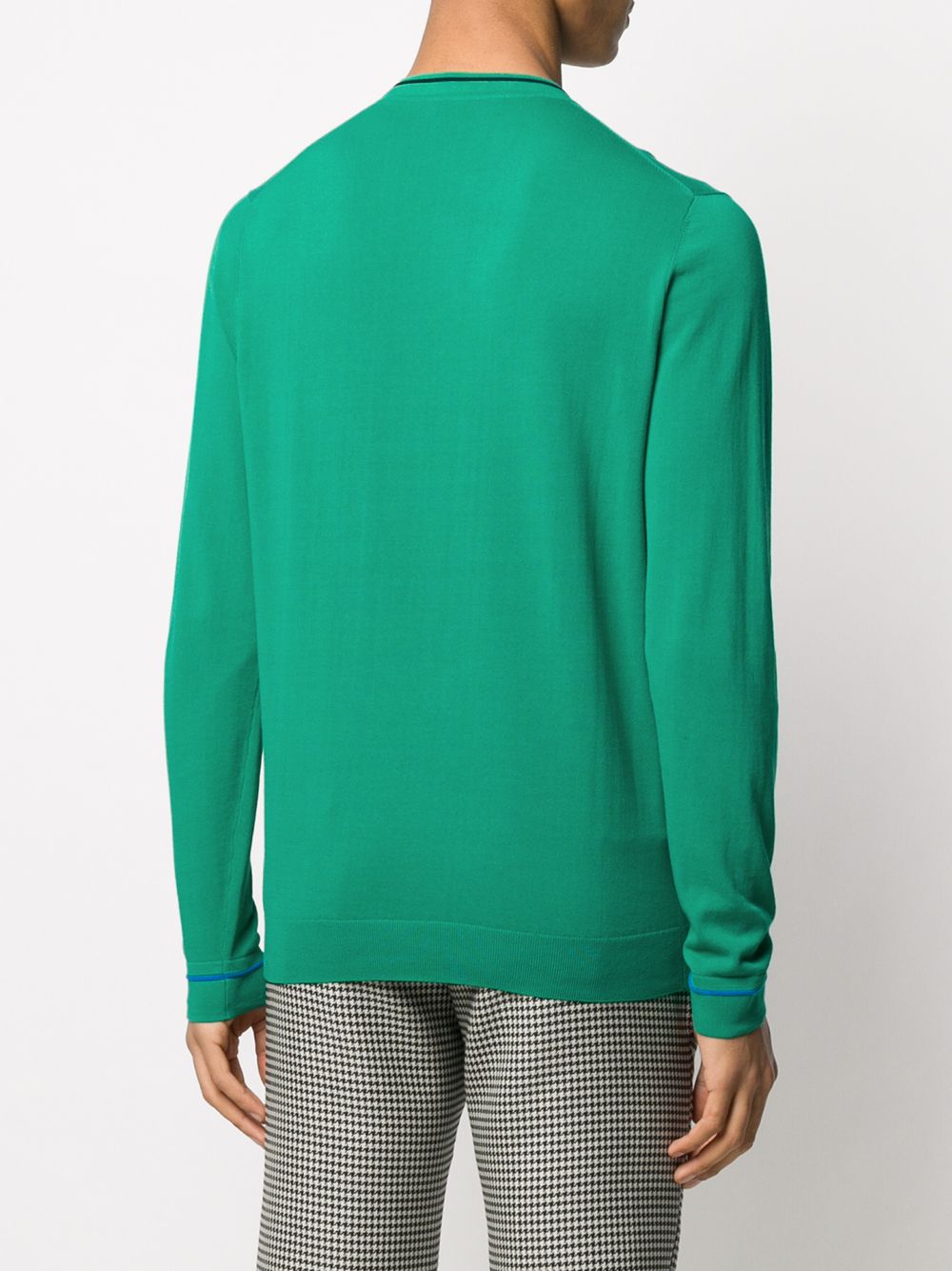 фото Pringle of scotland crew neck contrast tipped sweatshirt