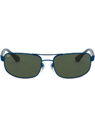 ray ban rectangle aviator sunglasses