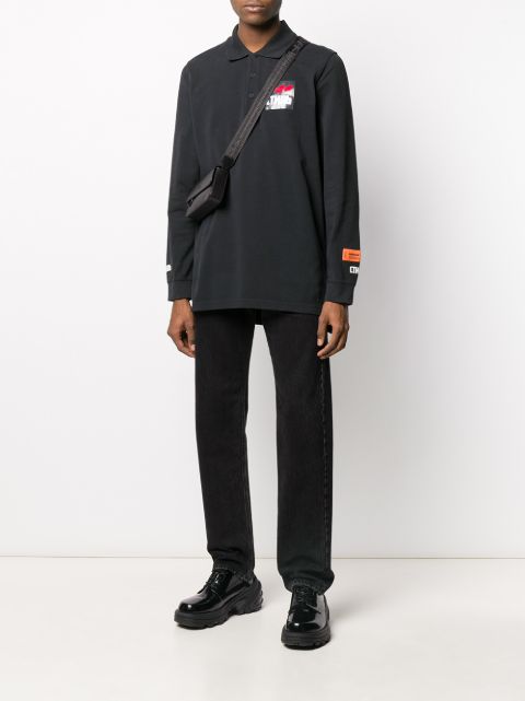 heron preston polo shirt