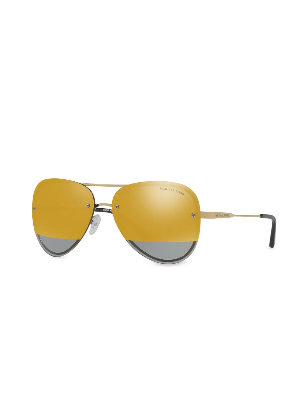 Michael Kors La Jolla Aviator Sunglasses - Gold 