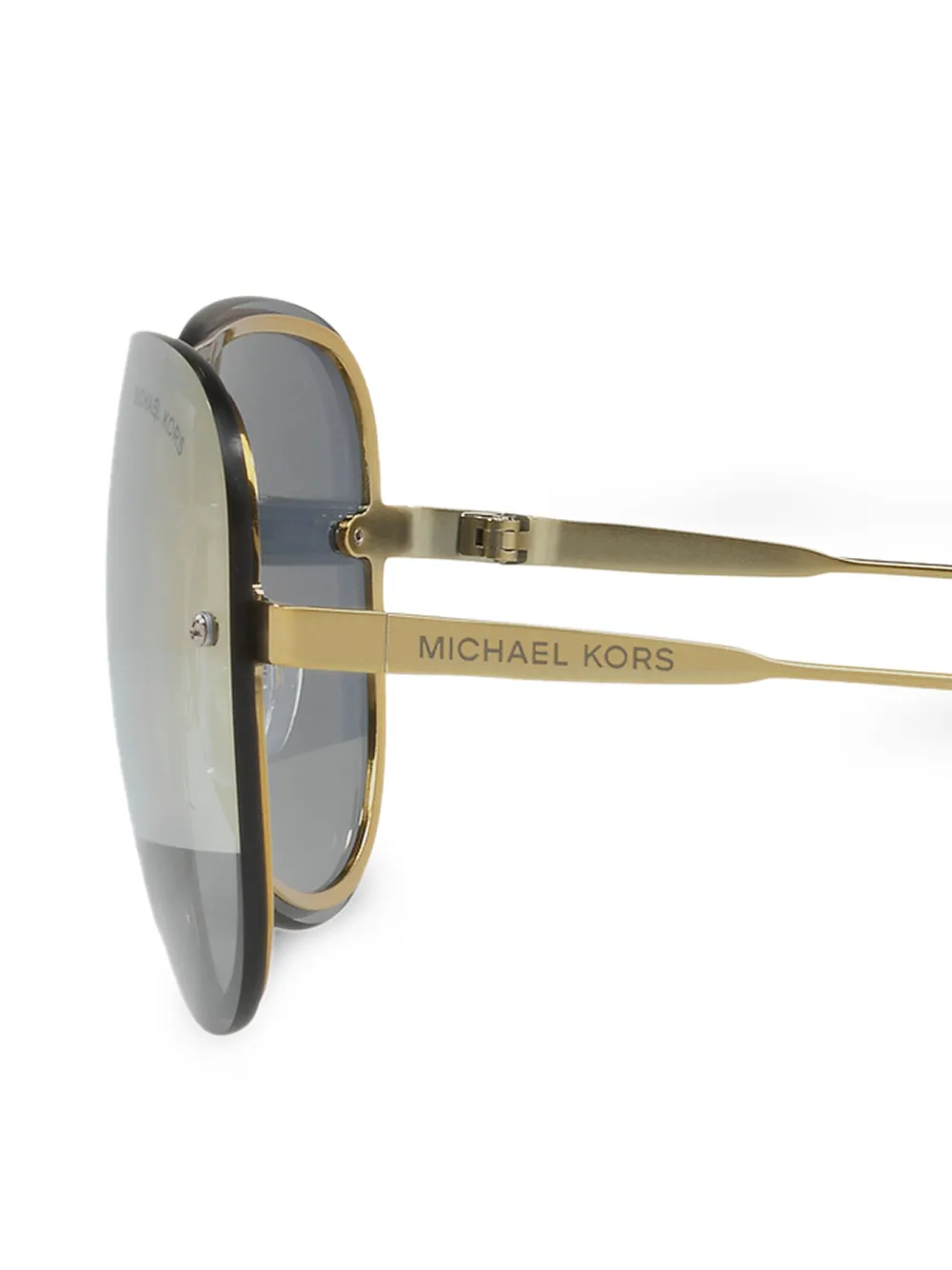  Michael Kors La Jolla Aviator Sunglasses - Gold 