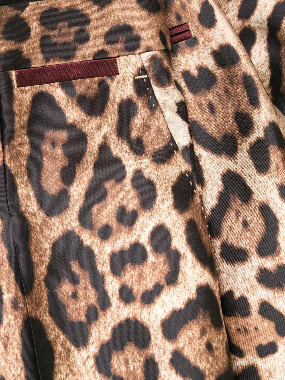 Dolce & Gabbana leopard-print silk trousers | Image 7
