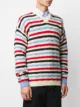 Marni v-neck striped jumper