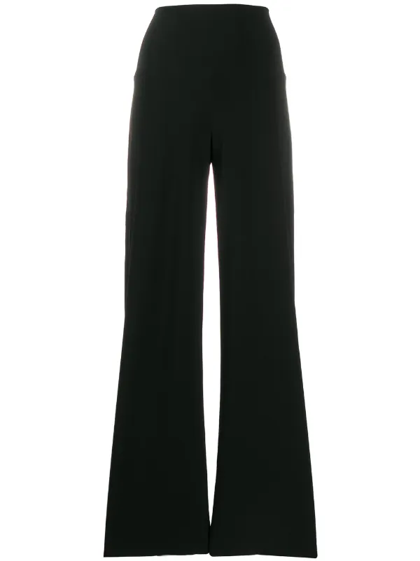 high waisted loose black pants