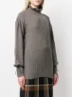 Teija Neule frilled-neck jumper