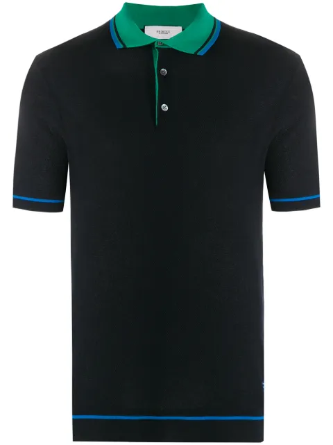 Pringle of Scotland contrast collar polo shirt