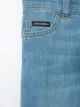 Dolce & Gabbana Kids five pocket design denim trousers