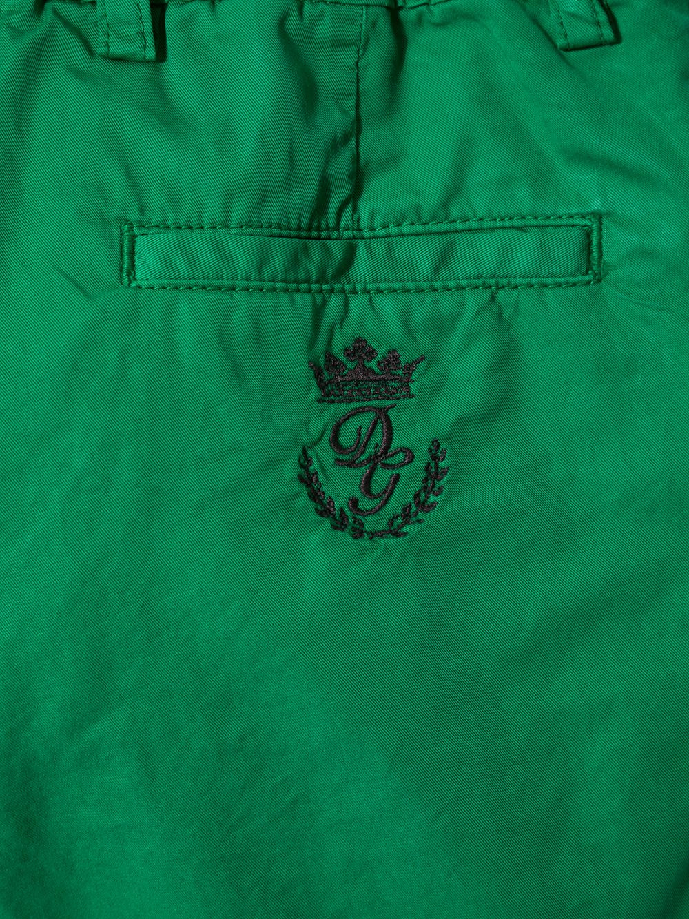 Shop Dolce & Gabbana Bermuda Shorts In Green