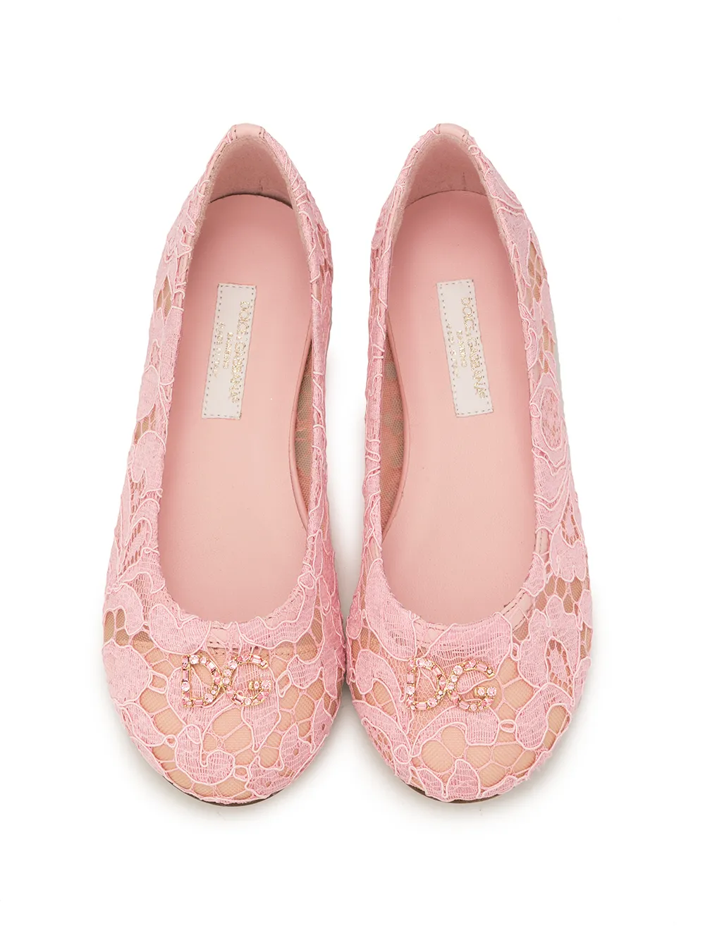 Lace sales ballet pumps