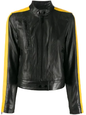 michael kors nylon racer jacket