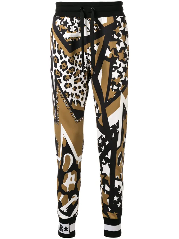 star print sweatpants