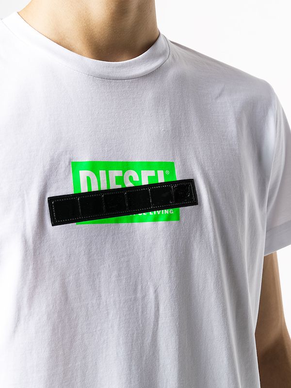 diesel tape t shirt