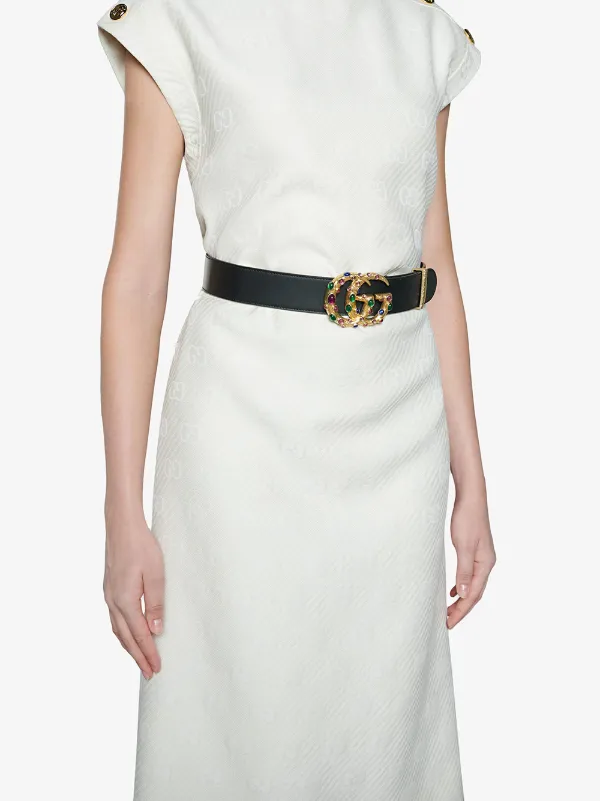 gucci embellished belt