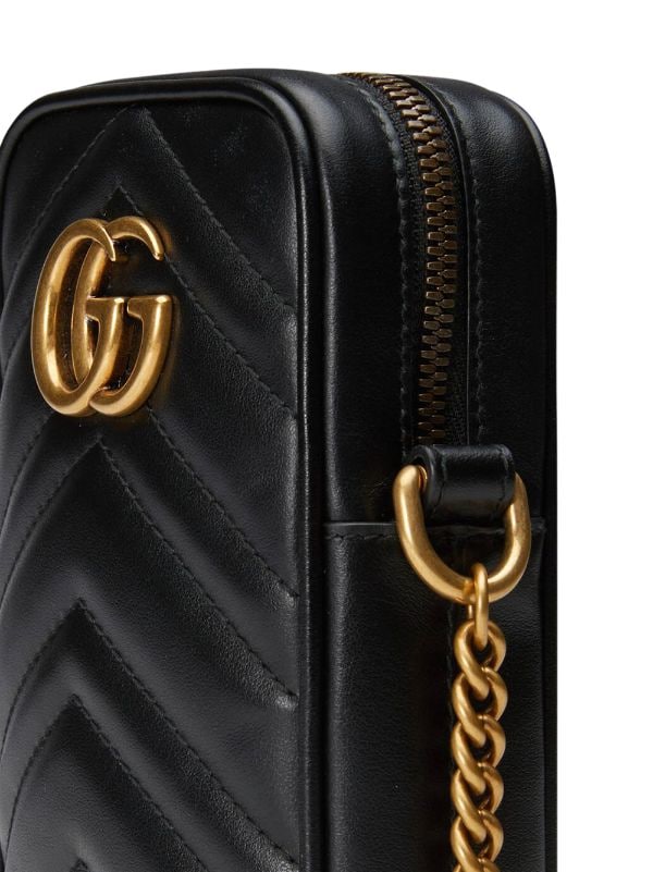 GUCCI Marmont 2.0 mini quilted leather shoulder bag