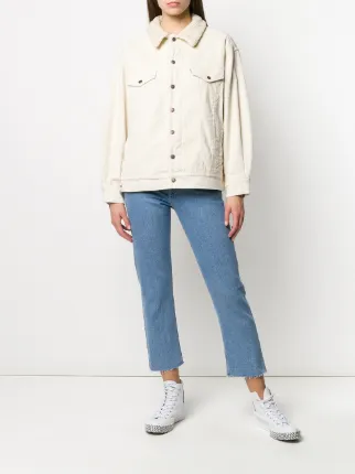 LEVI'S 853090000 ECRU WIDE WALE Natural (Vegetable)->Cotton展示图