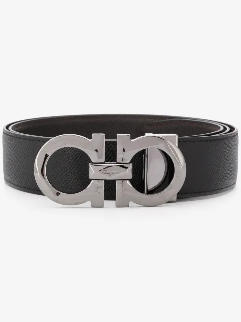 Ferragamo reversible and adjustable Gancini belt