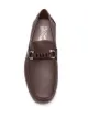 Salvatore Ferragamo Gancini braided strap loafers