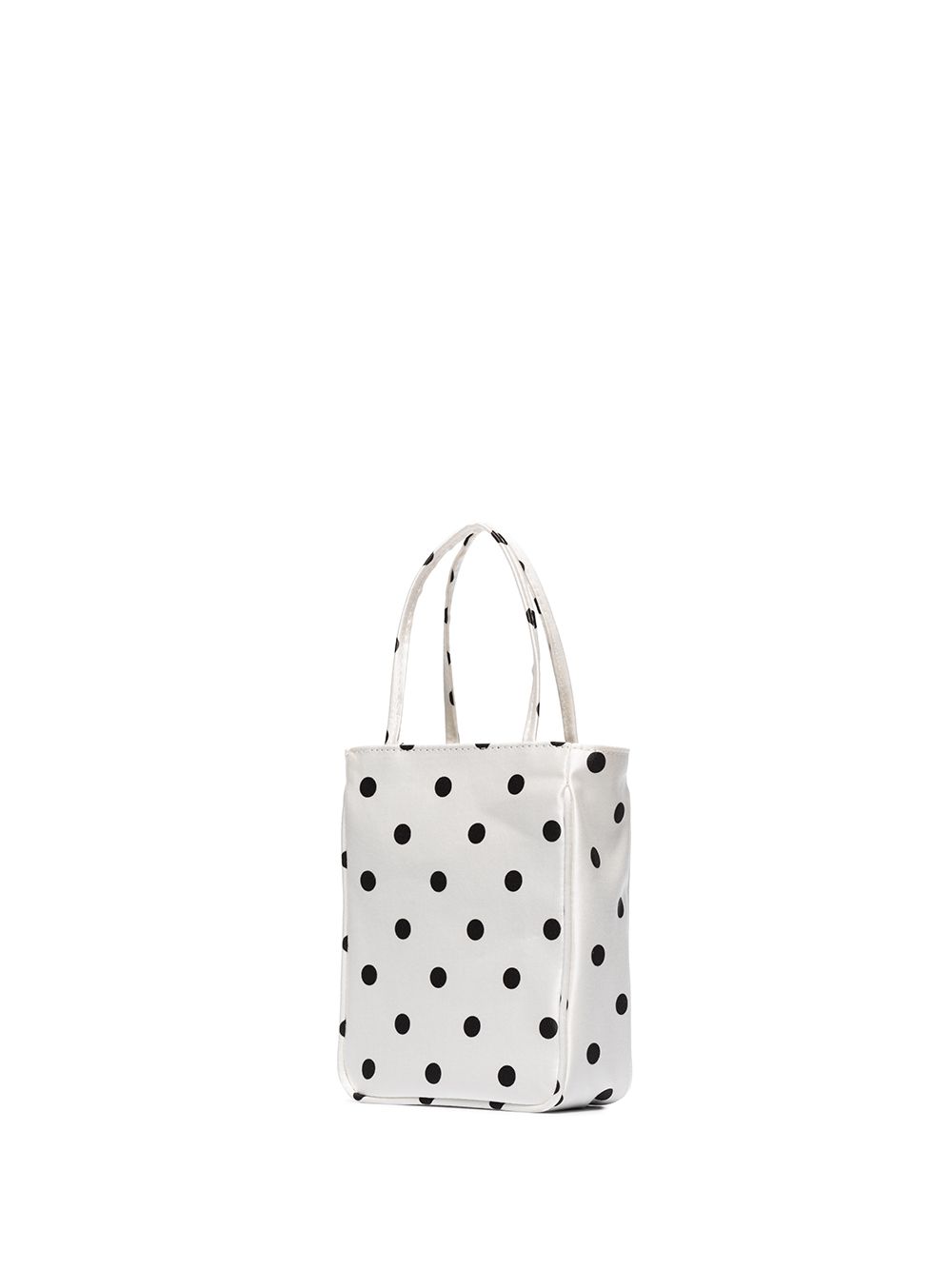 фото Ashley williams kate polka-dot silk tote