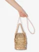 Aranaz mini Fishscale bucket bag