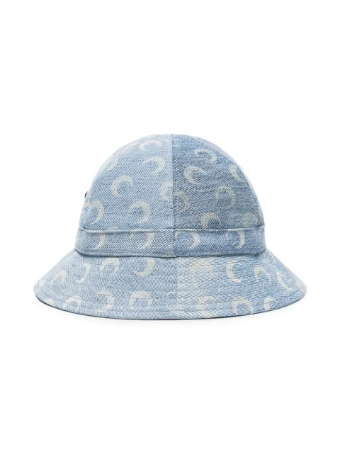 Marine Serre Moon Print Upcycled Denim 