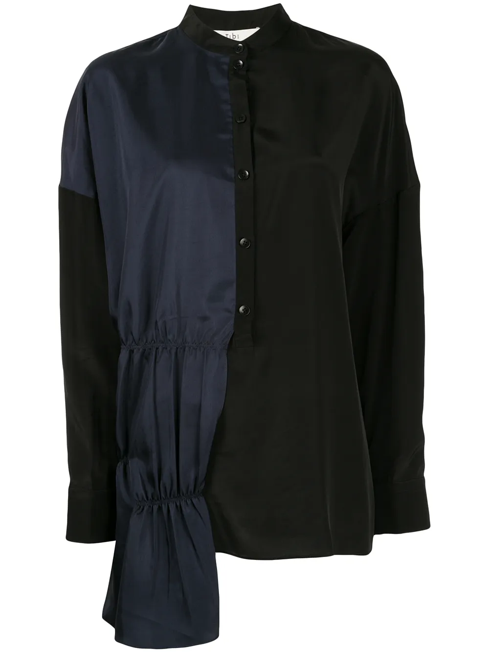 Tibi Asymmetrisches Hemd oTru2 T15ox Tibi Asymmetrisches Hemd oTru2 T15ox