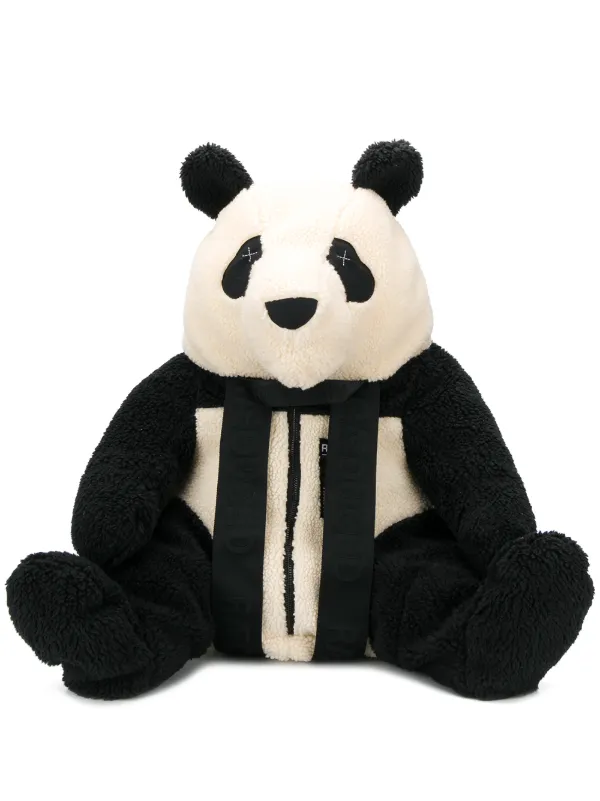fluffy panda backpack