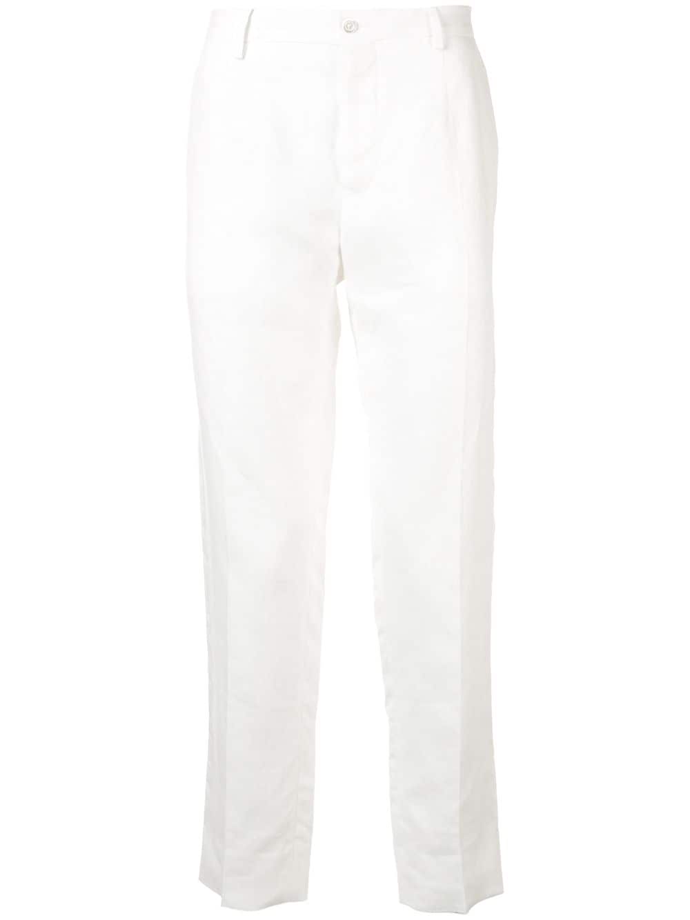 Dolce & Gabbana Cropped Linen Trousers - Farfetch