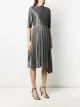 Fabiana Filippi pleated design dress