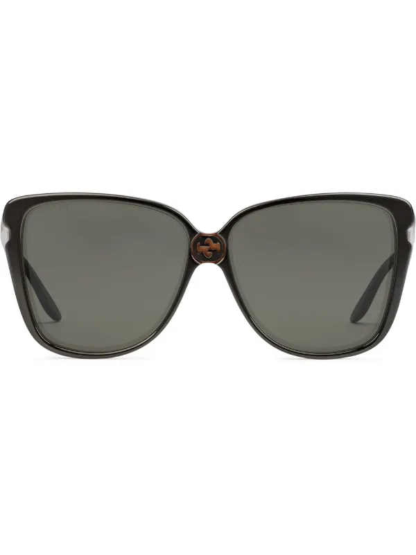 gucci shades with butterfly