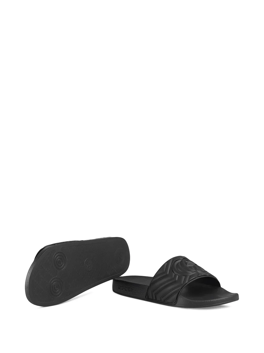 Double g matelassé slides clearance