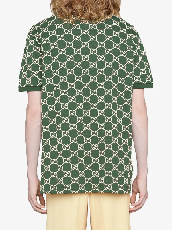 green gucci polo