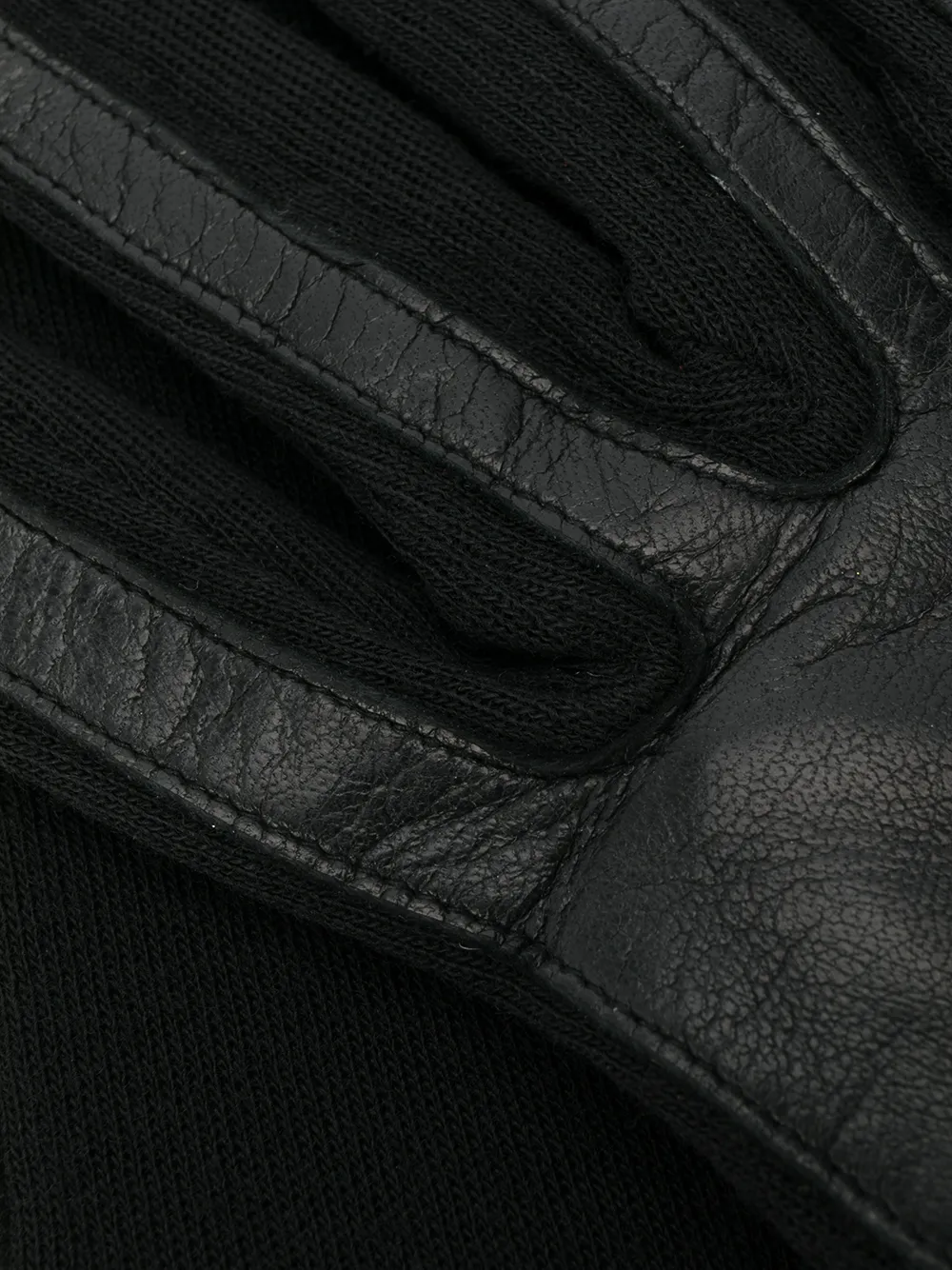 Lanvin Leren handschoenen - Zwart
