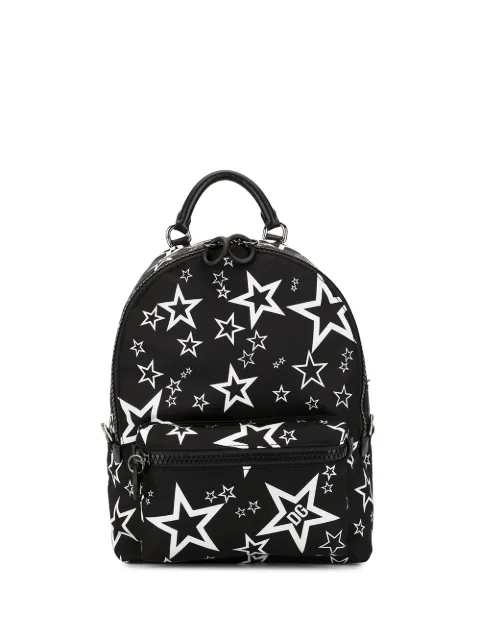Dolce & Gabbana Mochila Vulcano com estampa de estrelas