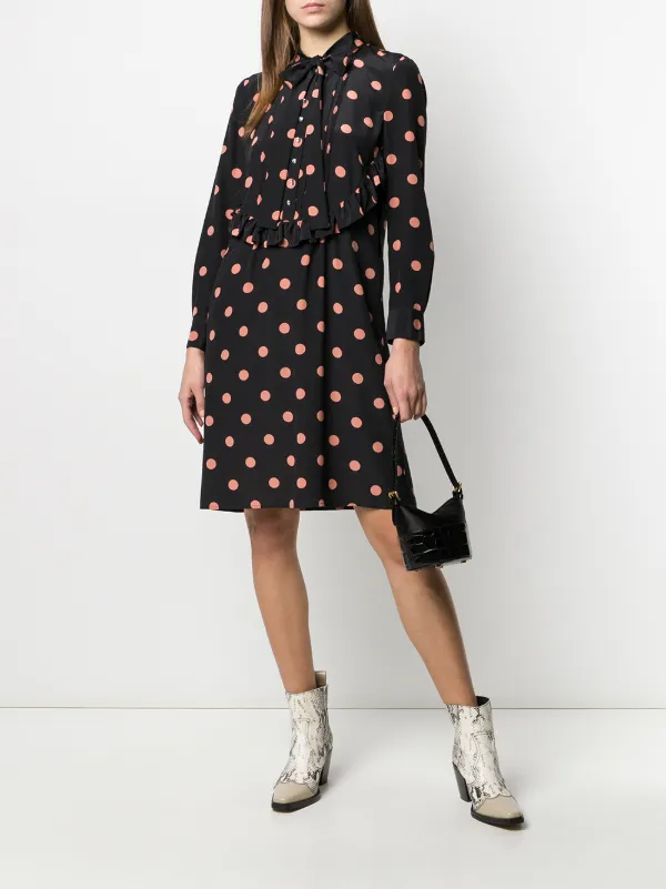 tory burch polka dot dress