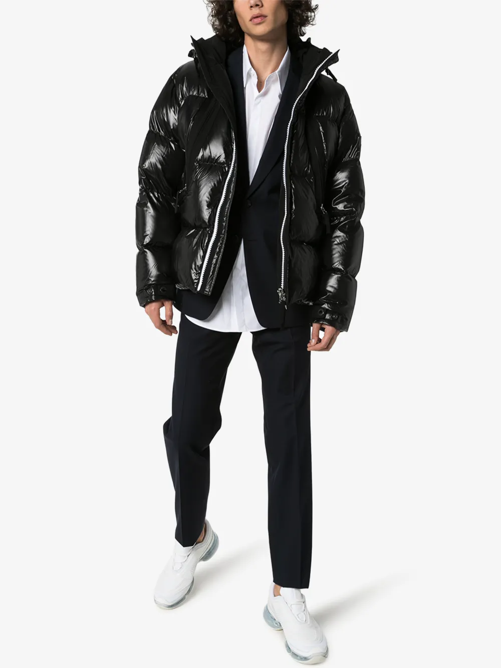BURBERRY BURBERRY HOODED PUFFER JACKET,802365914695890