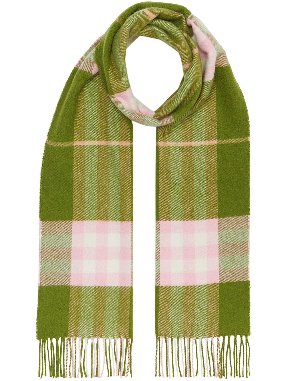 burberry scarf green