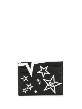 Dolce & Gabbana Star Print Cardholder - Farfetch