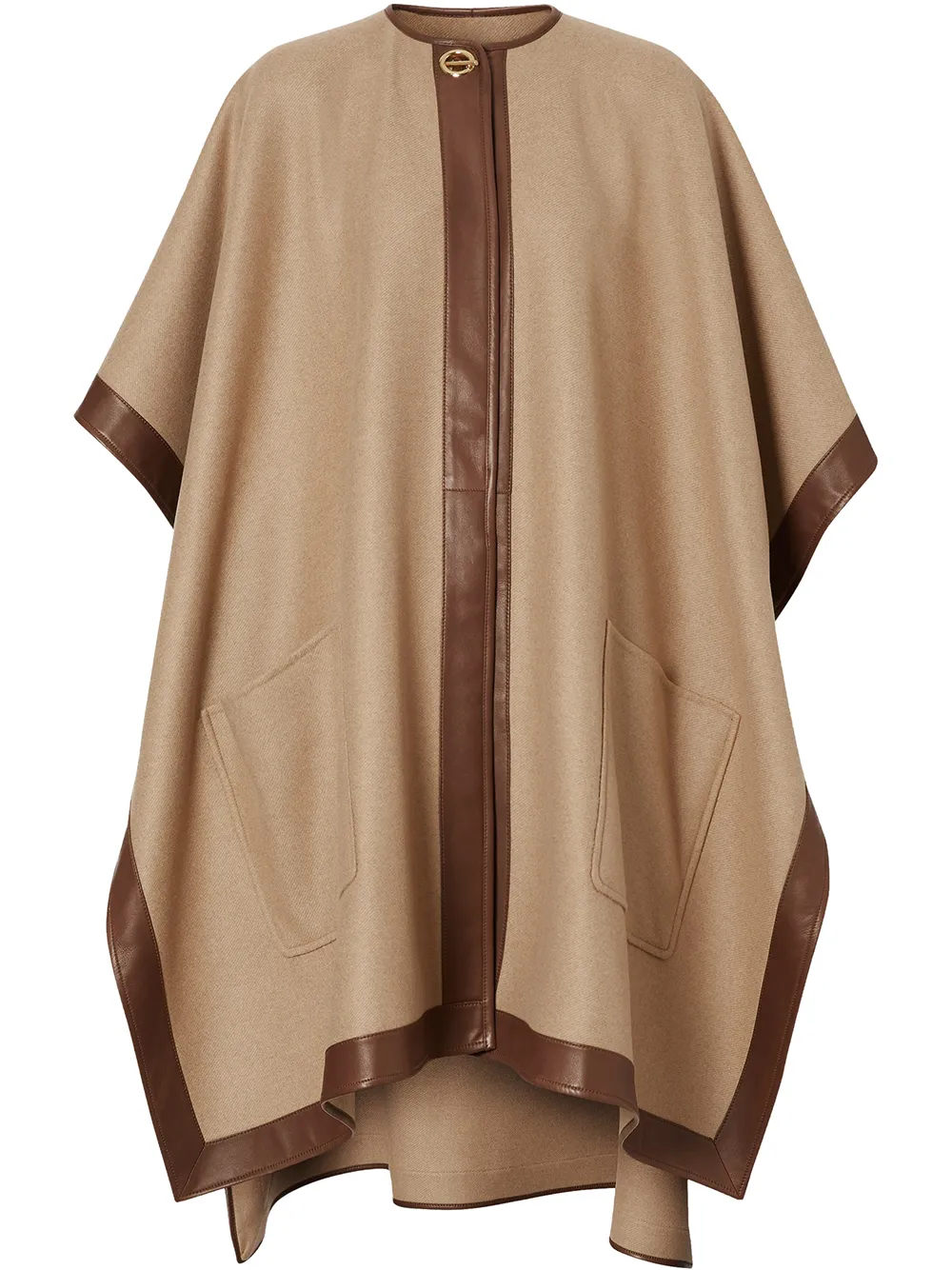 BURBERRY DOUBLE-FACED CASHMERE CAPE