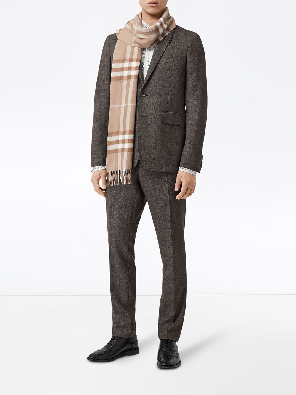 фото Burberry шарф в клетку classic check